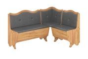 Кухонний куточок FlavorFurnish-1 (110 &times; 150, шкірзам, сірий і тахо) ph-kt-grcg-sr-th фото