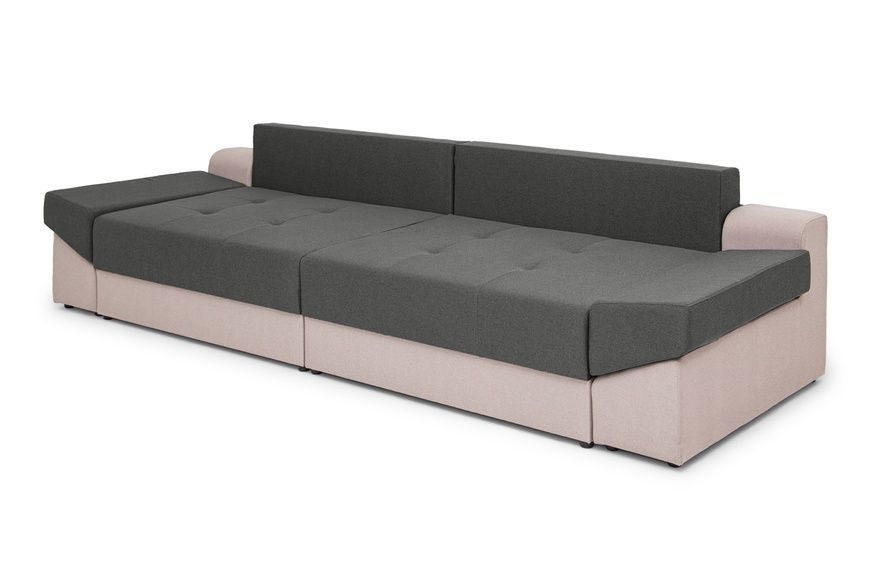 Диван Grande (114 &times; 308 см, серый с бежевым) IMI Premium mpr-d-grnd-bgm-35-33 фото