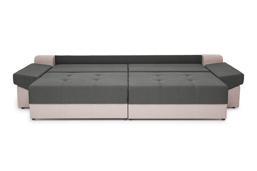 Диван Grande (114 &times; 308 см, серый с бежевым) IMI Premium mpr-d-grnd-bgm-35-33 фото