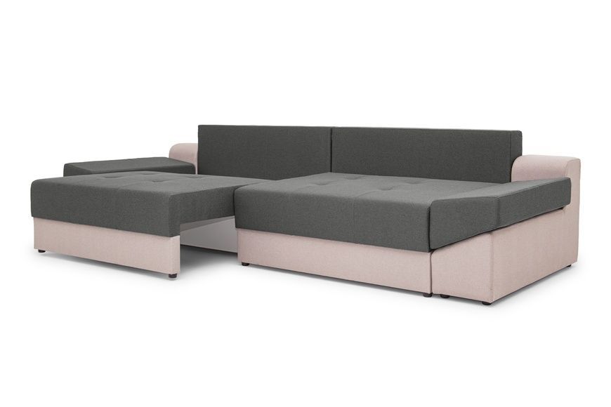 Диван Grande (114 &times; 308 см, серый с бежевым) IMI Premium mpr-d-grnd-bgm-35-33 фото