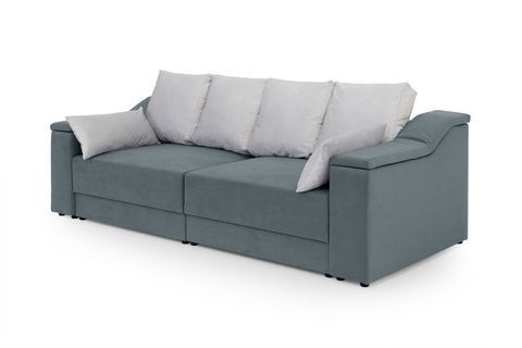 Диван Duks (115 &times; 245 см, серый с светло-серым) IMI Premium mpr-d-dks-ll-96-shrm-90 фото