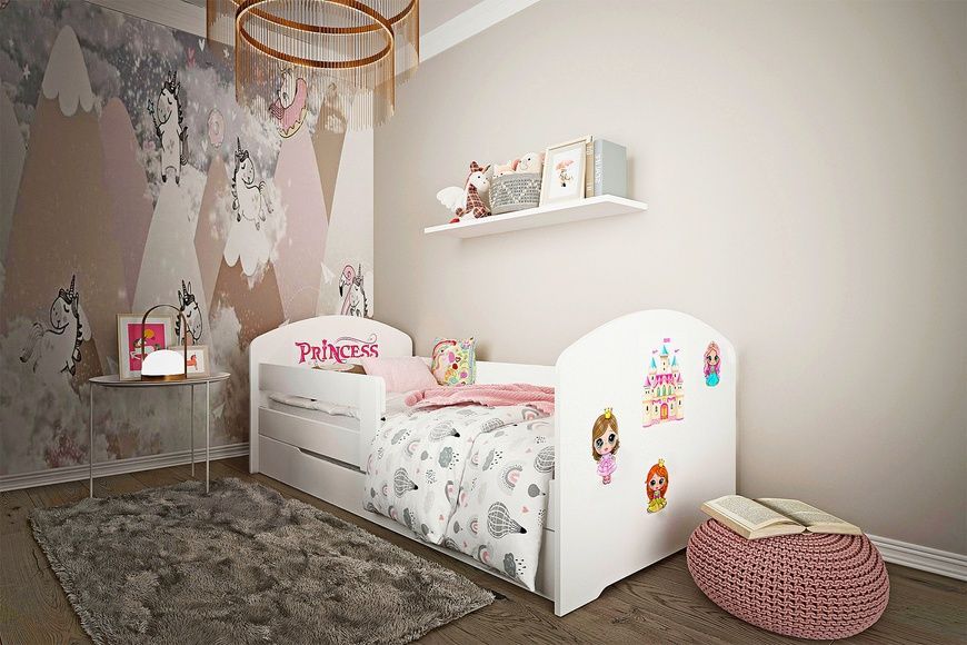 Кровать детская StoneSurge (1632 &times; 870 &times; 615 мм, нимфея альба) lld-vlt-nmf-lb фото