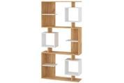 Полка Dorven (90 &times; 25 &times; 178,5 см, тахо и белый) ph-plc-17a-th-bl фото