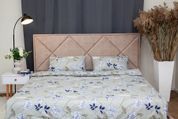 Комплект постельного белья Деметра-26 (евро, бязь gold lux, наволочки: 50х70 см 2 шт и 70х70 см 2 шт, капучино, бузина) IMI m-ps-bz-glx-dmtr26-vr-k-b фото 5
