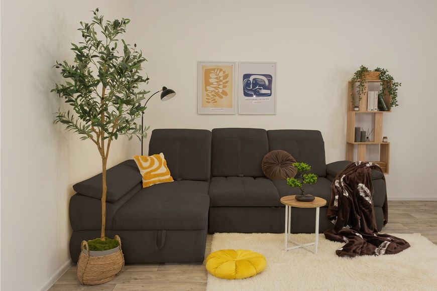 Кутовий диван Денвер 2 (285 &times; 195 см, коричневий) IMI Premium kdnv2-pl-4-l фото