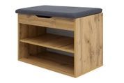 Тумба для обуви с сидением FrostFeel-9 (дуб аппалачи и лили 95, 68х36х49 см) ltmb-to9-ll95-db-ppl фото 1