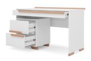 Стол письменный Утро-6 (120 &times; 60 &times; 76,3 см, бело-буковый) vr-stl-ps-stl-bl-bkv фото 6