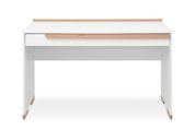 Стол письменный Утро-6 (120 &times; 60 &times; 76,3 см, бело-буковый) vr-stl-ps-stl-bl-bkv фото 3