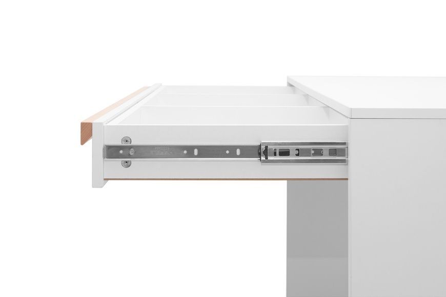 Стол письменный Утро-6 (120 &times; 60 &times; 76,3 см, бело-буковый) vr-stl-ps-stl-bl-bkv фото