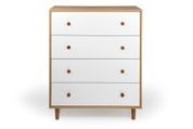 Комод UrbanOak-2 4ШУХ (Дуб Аппалачі + Німфея Альба, 80x39x97 см) IMI lkmd-hg2-db-ppl-nmf-lb фото 2