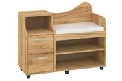 Тумба для обуви Harnex (93 &times; 38 &times; 75,5 см, тахо и белый) ph-tmb-vz-b2-th-bl фото