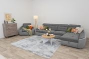 Комплект угловой диван Спейс АМ3 и кресло (темно-серый с светло-серым) IMI Premium k-ksps-am3-kr-ll-96-94-p фото 2