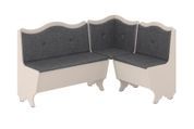 Кухонний куточок FlavorFurnish-1 (110 &times; 150, саванна дарк грей і кашемір) ph-kt-grcg-sndrgr-kshmr фото