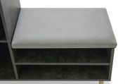Тумба для взуття з сидінням FrostFeel-10 (бетон темний і лілі 94, 1000х385х760 мм) ltmb-to10-btn-tmn фото 7