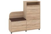 Тумба для обуви Feravon (118,4 &times; 35,6 &times; 114,5 см, сонома и коричневый) ph-tmb-vz-b5-snm-krch фото