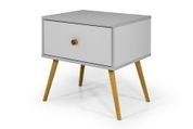 Тумба приліжкова UrbanOak-4 (сіра мишка, 50x40x52 см) IMI ltmb-hg4-sr-stp фото 1