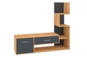 Тумба для TV Modulor (140х38х124 см, тахо + антрацит) ph-tmb-brn-th-ntc фото